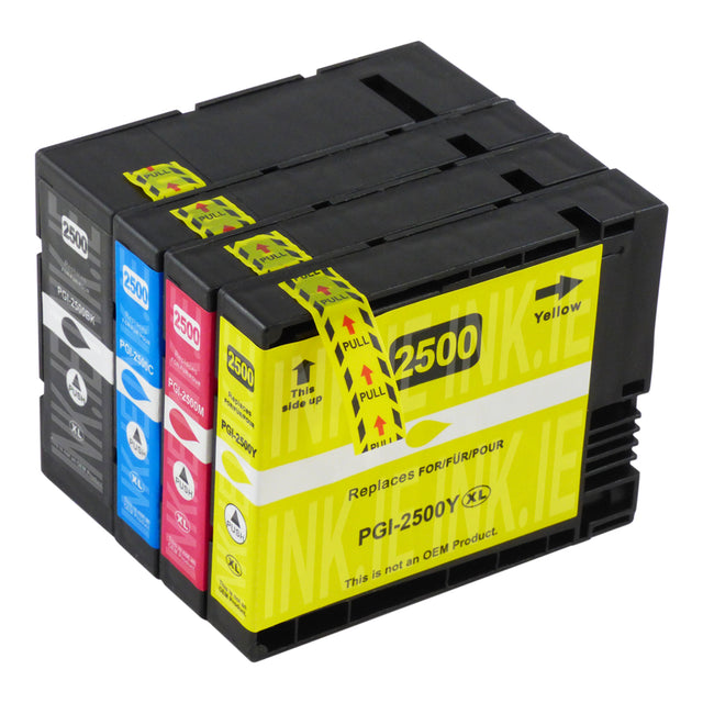 Compatible Canon PGI-2500XL Ink Cartridges Multipack