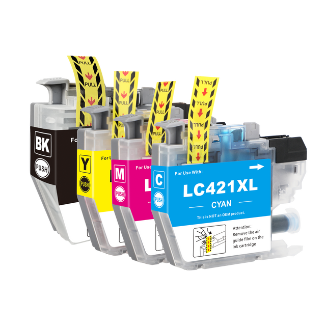 Compatible Brother LC421XL Ink Cartridges Multipack
