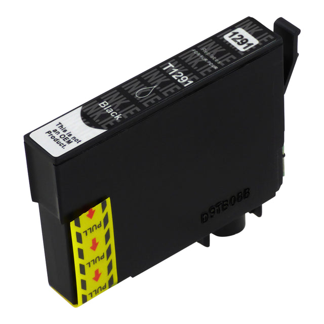 Compatible Epson T1291 Black Ink Cartridge