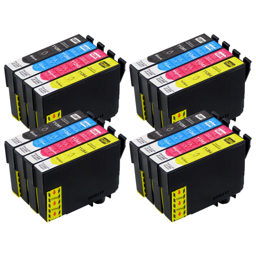 Compatible Epson T1285 High Capacity Ink Cartridge Multipack (4 Sets)