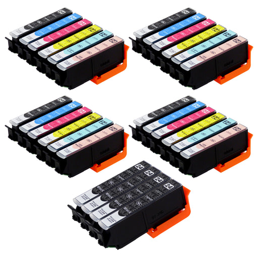Compatible Epson T24XL - BIG BUNDLE DEAL (4 Black & 4 Multipacks) - Pack of 28 Cartridges