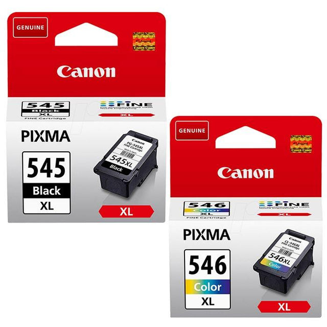 Original Canon PG-545XL/CL-546XL Ink Cartridges Multipack