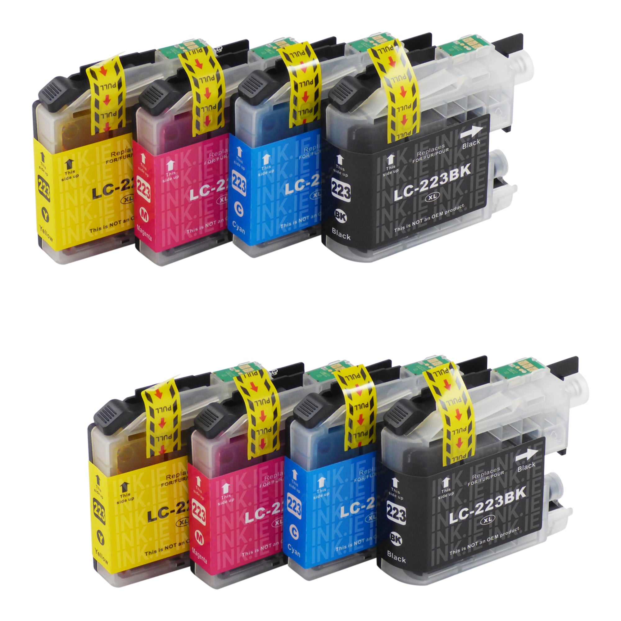 Compatible Brother LC223XL Ink Cartridges Multipack 2 Packs