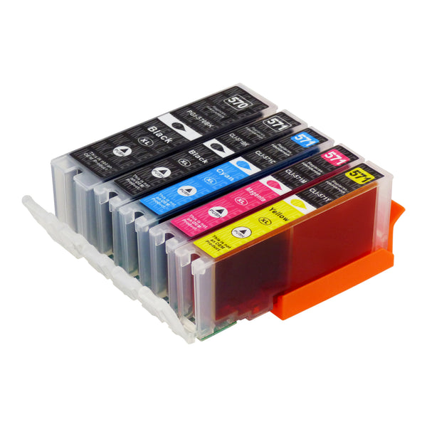 Compatible Canon PGI-570XL/CLI-571XL (0372C004) High Capacity Ink Cartridge Multipack