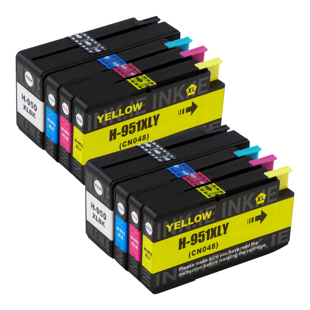 Compatible HP 950XL/951XL Ink Cartridges Multipack (2 Sets)