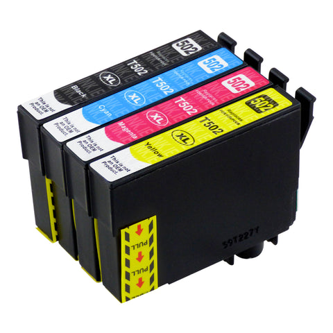 Compatible Epson 502XL (T02W6) High Capacity Ink Cartridge Multipack