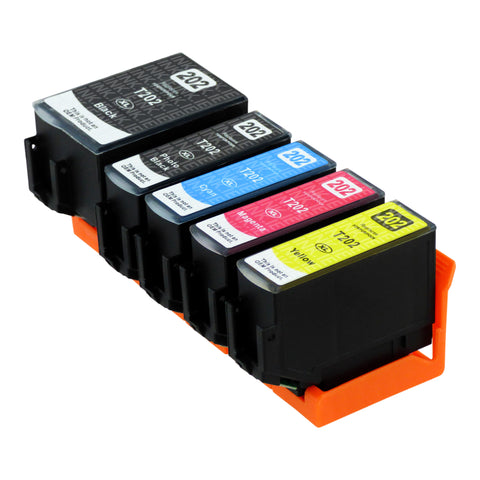 Compatible Epson 202XL (T02G7) High Capacity Ink Cartridge Multipack Including Photo Black