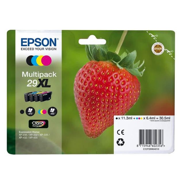 Original Epson T29XL (T2996) Ink Cartridges Multipack