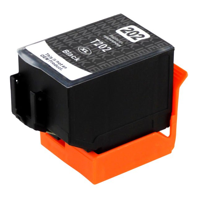 Compatible Epson 202XL (T02G1) Black Ink Cartridge