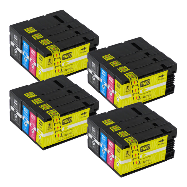 Compatible Canon PGI-1500XL Ink Cartridges Multipack (4 Sets)