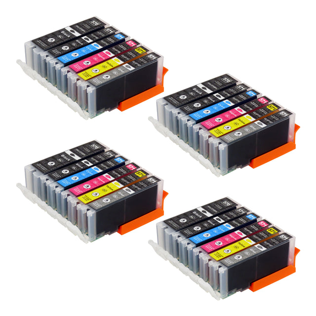 Compatible Canon PGI-570XL/CLI-571XL (0372C004) High Capacity Ink Cartridge Multipack Including Grey (4 Sets)