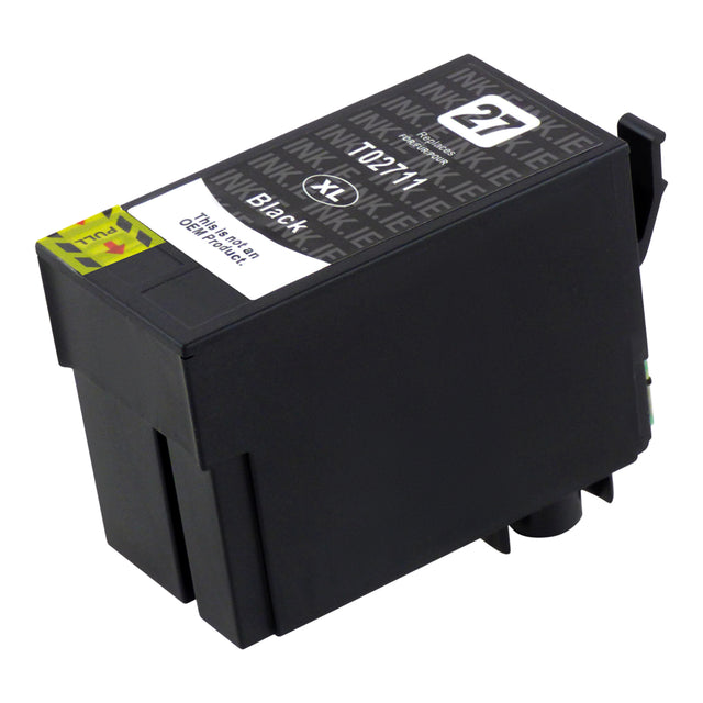 Compatible Epson T27XL (T2711) Black Ink Cartridge