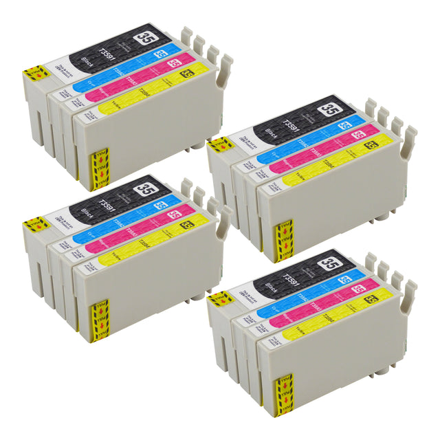 Compatible Epson T35XL (T3596) High Capacity Ink Cartridge Multipack (4 Packs)