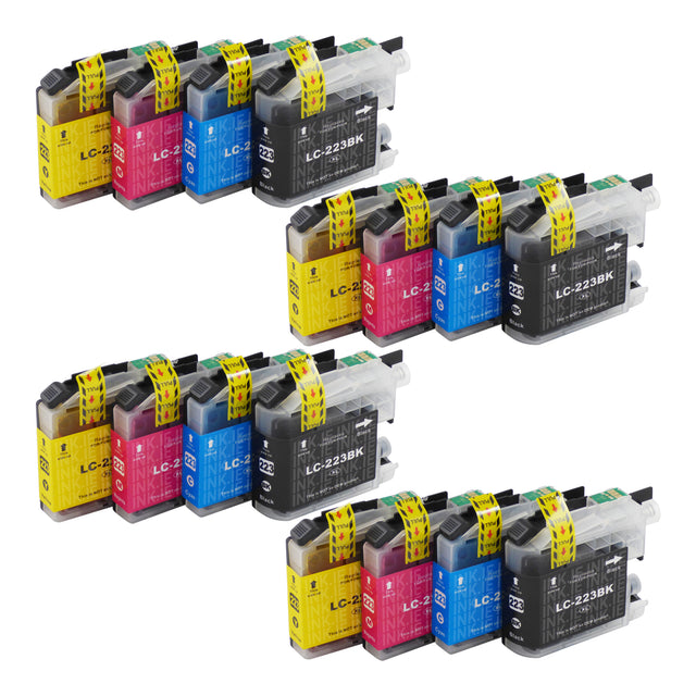 Compatible Brother LC223XL Ink Cartridges Multipack (4 Packs)