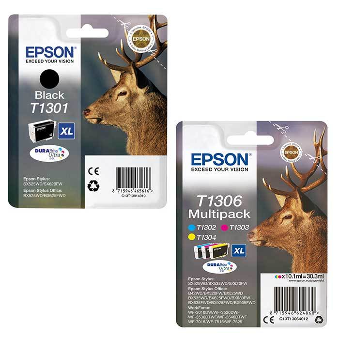 Epson T13XL (Stag) Ink Cartridges