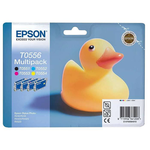 Original Epson T0556 Ink Cartridges Multipack