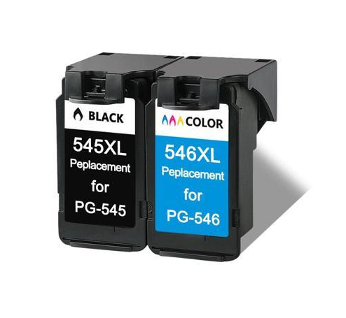 Remanufactured Canon PG-545XL/CL-546XL Ink Cartridges Multipack