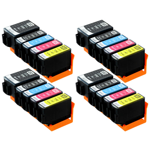 Compatible Epson 202XL (T02G7) High Capacity Ink Cartridge Multipack Including Photo Black (4 Sets)