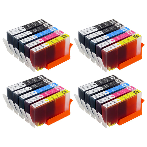 Compatible HP 364XL (N9J74AE) High Capacity Ink Cartridge Multipack Including Photo Black (4 Sets)