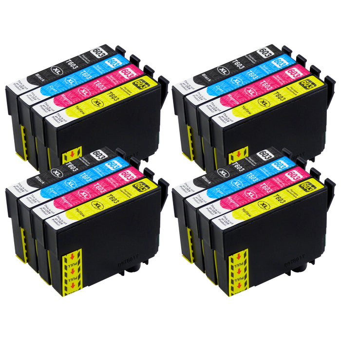 603XL Ink Cartridges for Epson 603 XL 603XL Cyan Magenta Yellow
