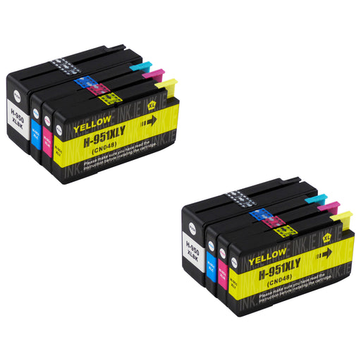 Compatible HP 950XL/951XL Ink Cartridges Multipack (2 Sets)