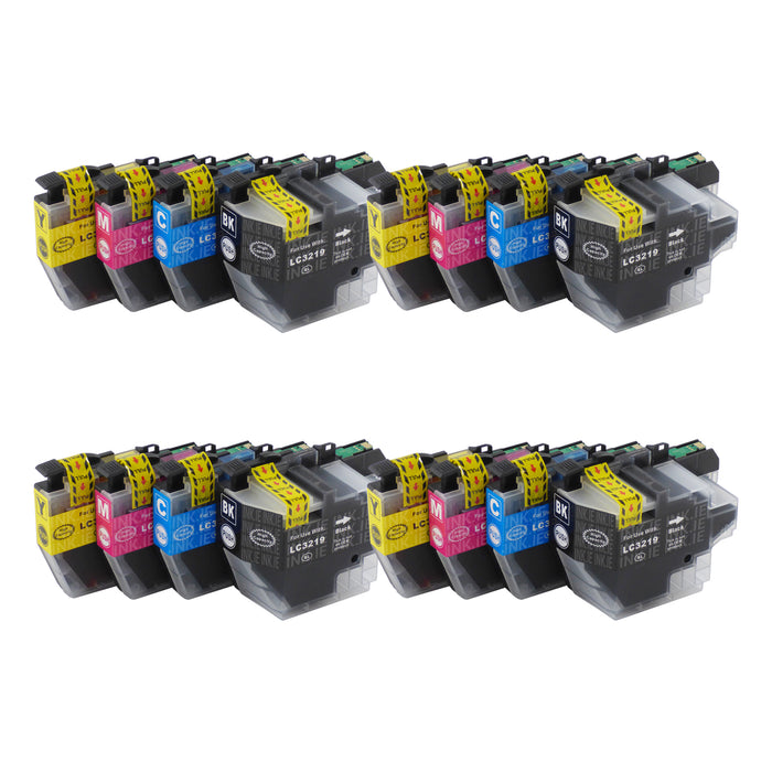 Compatible Brother LC3217XL/LC3219XL Ink Cartridges Multipack (4 Sets) —
