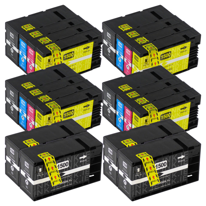 Compatible Canon PGI-1500XL Ink Cartridges - BIG BUNDLE DEAL (4 x Multipacks + 4 x Blacks) - Pack of 20 Cartridges