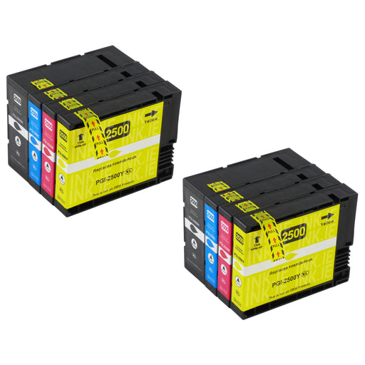 Compatible Canon PGI-2500XL Ink Cartridges Multipack (2 Sets)