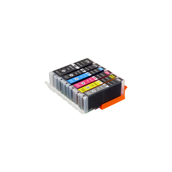 Compatible Canon PGI-570XL/CLI-571XL (0372C004) High Capacity Ink Cartridge Multipack Including Grey