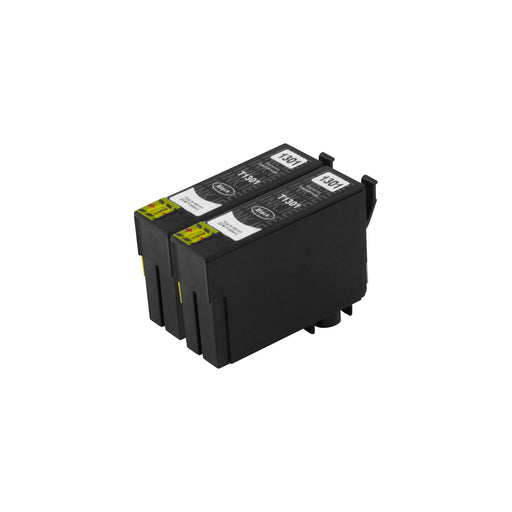 Compatible Epson T13XL (T1301) High Capacity Black Ink Cartridge Twinpack