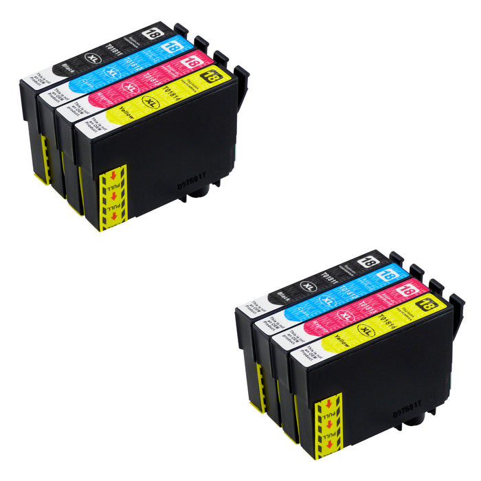 Compatible Epson T18XL (T1816) High Capacity Ink Cartridge Multipack (2 Sets)