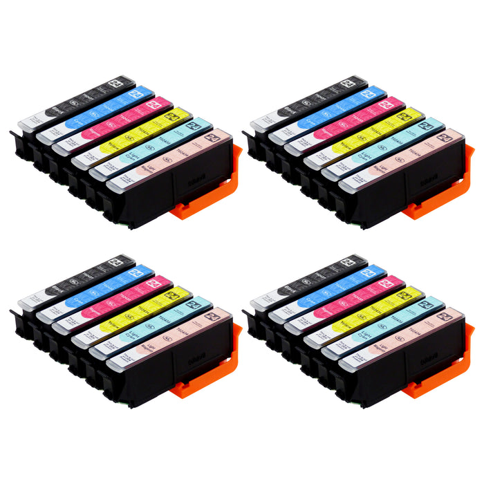 Compatible Epson T24XL (T2438) High Capacity Ink Cartridge Multipack (4 Sets)
