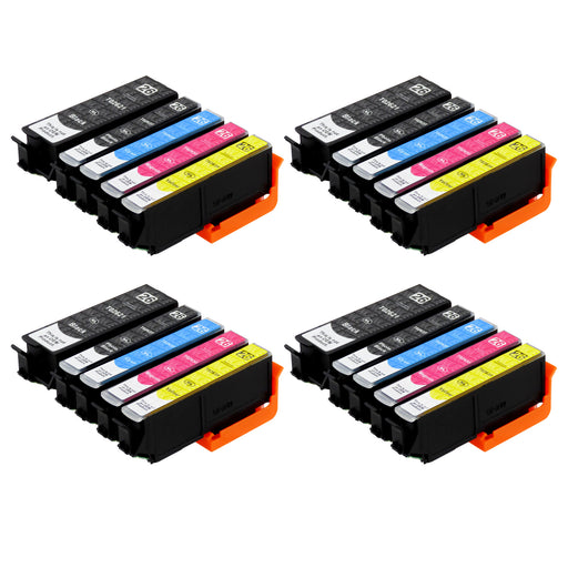 Compatible Epson T26XL (T2636) High Capacity Ink Cartridge Multipack Including Photo Black (4 Sets)