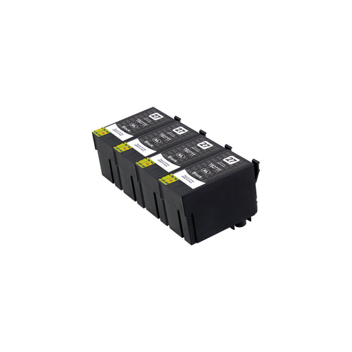 Compatible Epson T27XL (T2711) High Capacity Black Ink Cartridge Quadpack