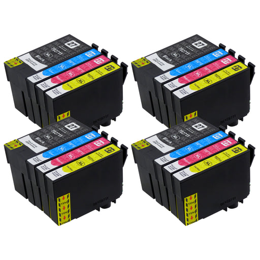 Compatible Epson T27XL (T2716) High Capacity Ink Cartridge Multipack (4 Sets)