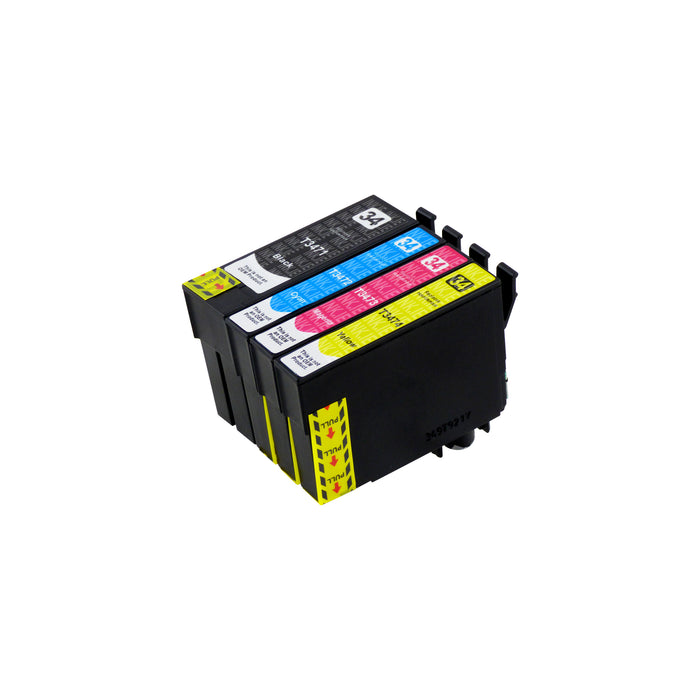 Compatible Epson T34XL (T3476) High Capacity Ink Cartridge Multipack