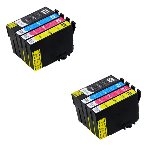 Compatible Epson T34XL (T3476) High Capacity Ink Cartridge Multipack (2 Sets)